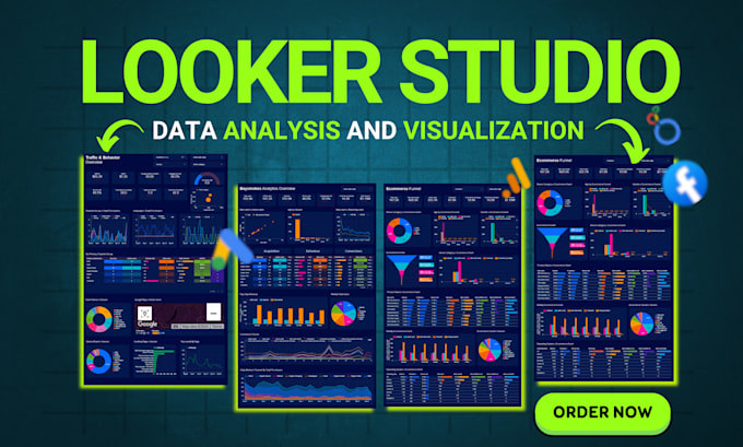Create a looker studio data visualization report for your business by G ...