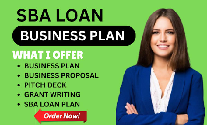 prepare a business plan for sba loan approval