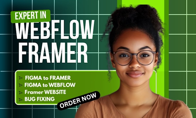 design framer website, figma to framer, webflow developer fix framer website