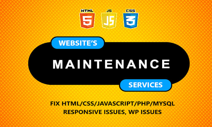 build, rebuild, or fix your website as a front end developer