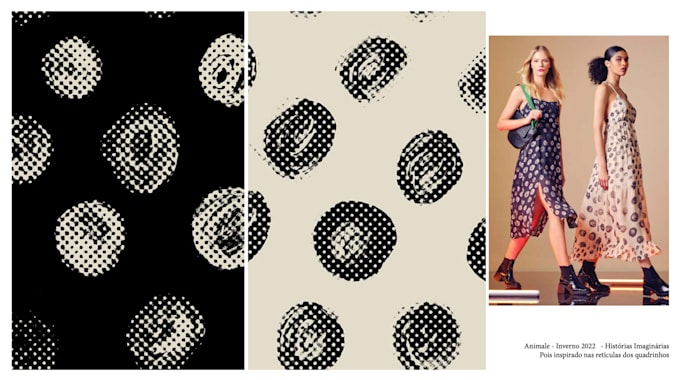 create exclusive seamless pattern designs for textiles