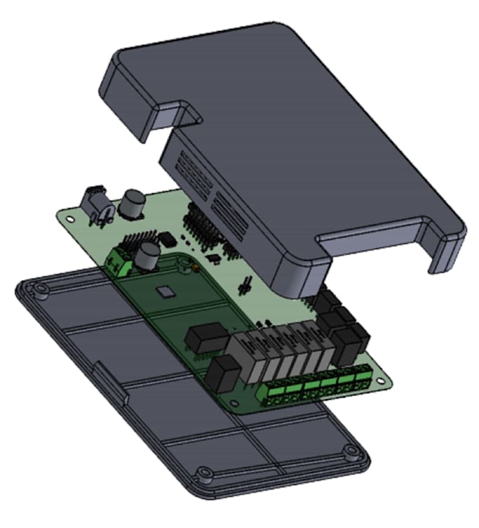 3d design pcb enclosure for 3d printing