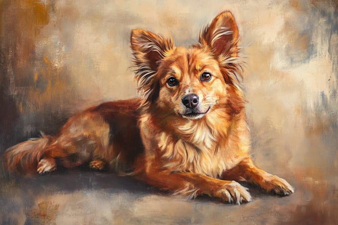 draw pet portrait with disney style