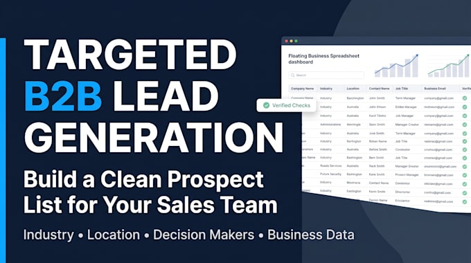build targeted b2b lead generation lists