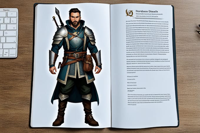 create high quality dnd character ar
