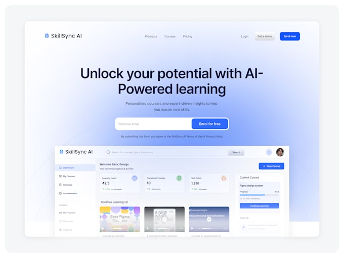 create modern figma website designs with responsive UI UX
