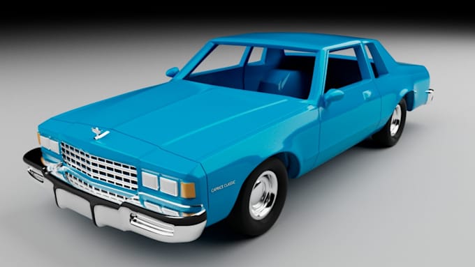 create 3d printable vehicle models and professional car cad designs