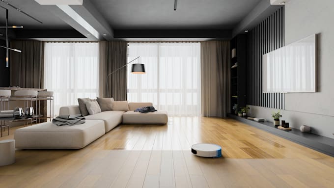 create a realistic 3d product animation video