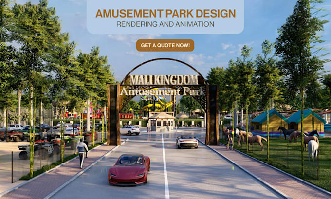 do amazing amusement, theme park resort design