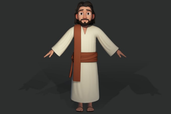 model a 3d character 3d character model 3d rendering and rigging