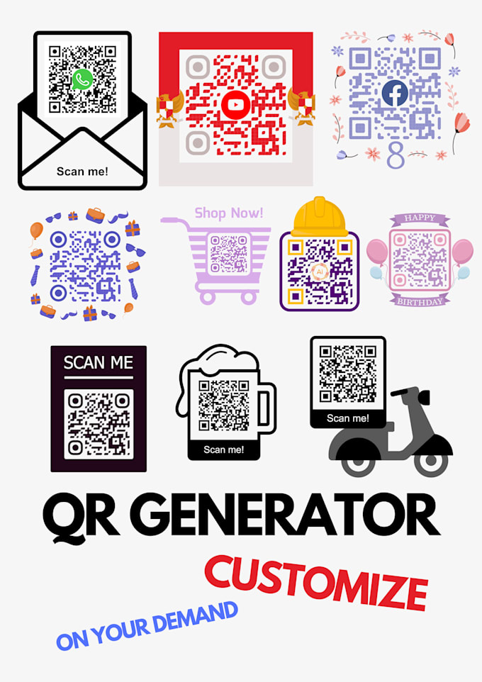 create barcode and qr