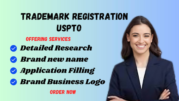 Image showcasing Do uk trademark registration, gov uk, ukipo, trademark search, brand registry by Kimbermo | Fiverr