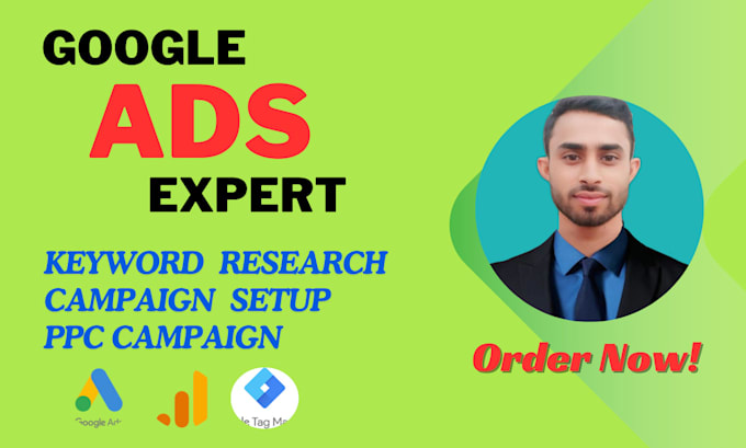 setup and manage google ads adwords PPC campaigns