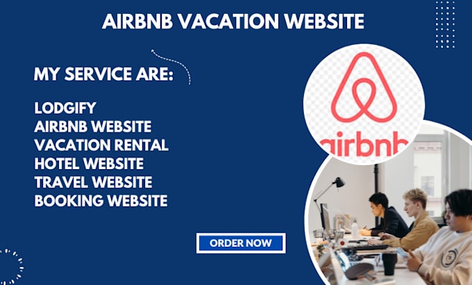 build airbnb website, vacation rental, hotel website, lodgify, hostaway, guesty