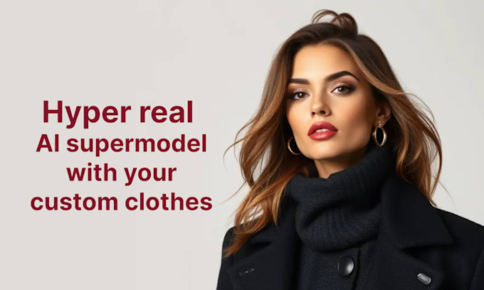 create hyper realistic ai supermodel and swap clothes