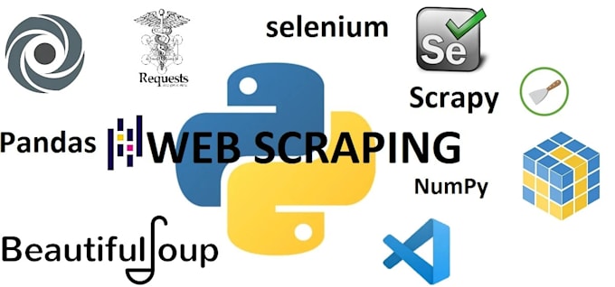 web scraping, data scraping using beautiful soup and selenium