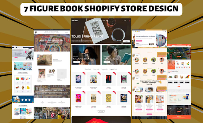 design fast selling children book website comic book store comic book website