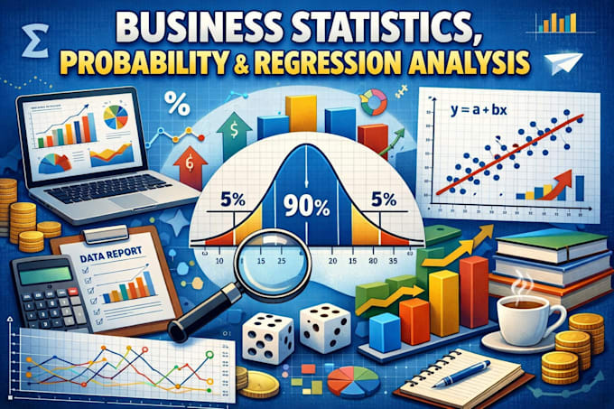 do business statistics, probability and regression analysis