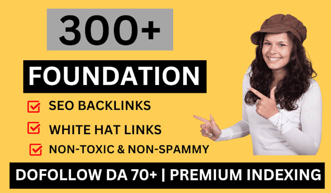 high quality mix foundation whitehat seo contextual dofollow authority backlinks