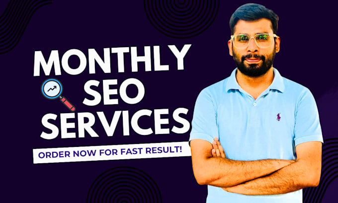 provide complete monthly SEO service with onpage, off page, and technical audit