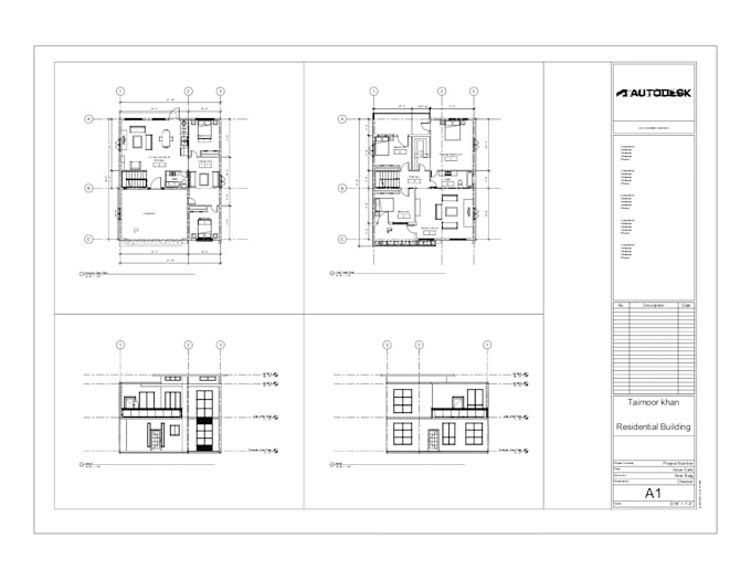 make architectural and construction drawings in autocad