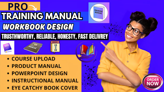 perfectly create training manual course content ppt slides instruction manual