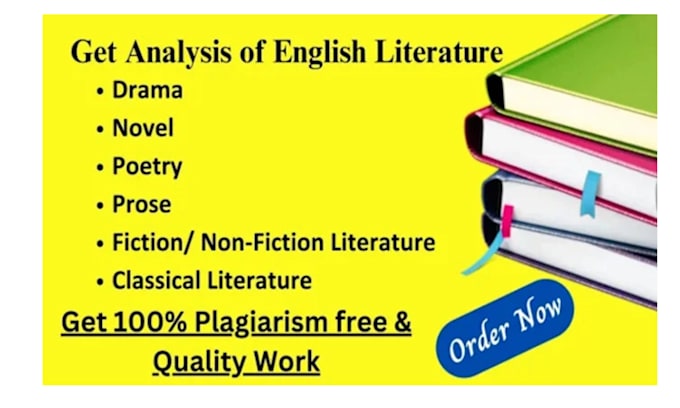 do english literature, short story analysis, poetry linguistics and composition