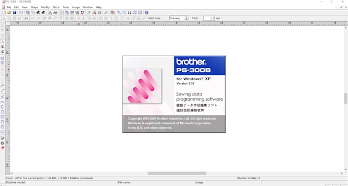 design all types pattern by using ps 300b software