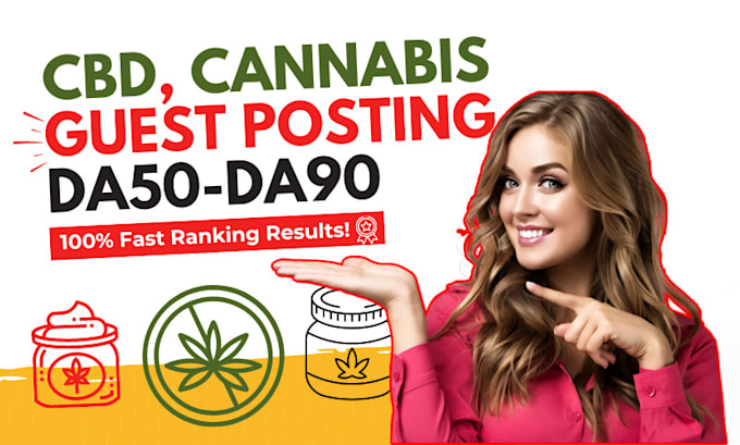 do high da guest post backlink for cbd cannabis, vape marijuana sites