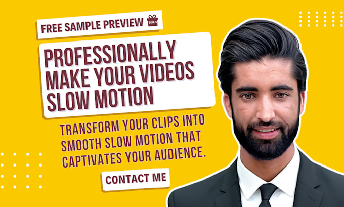 professionally make your videos slow motion