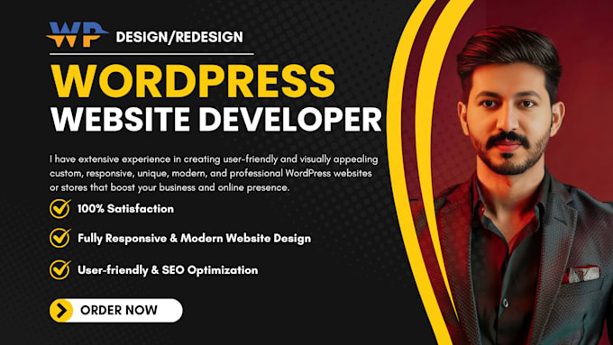 design and develop a professional wordpress website for your business