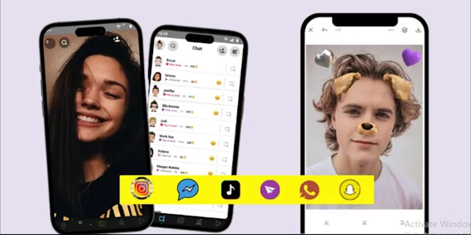 snapchat clone app, solar app, construction app, llc app, iot app