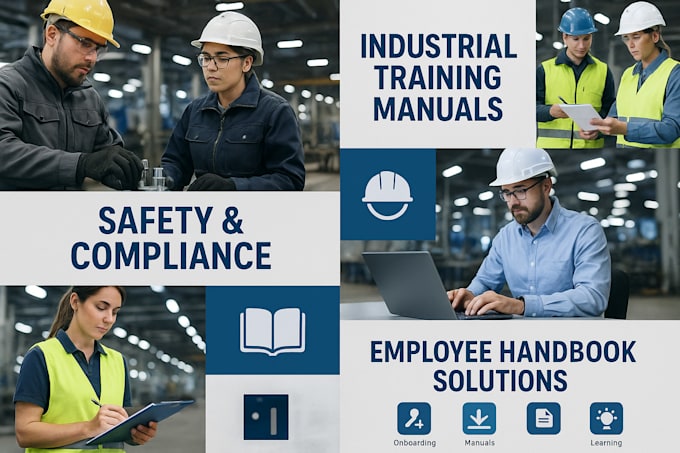 create industrial training material, employee training, safety training manual