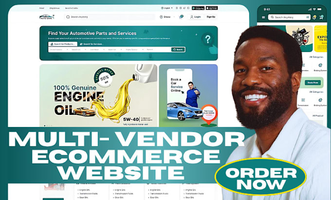design multi vendor website multi vendor ecommerce market place website