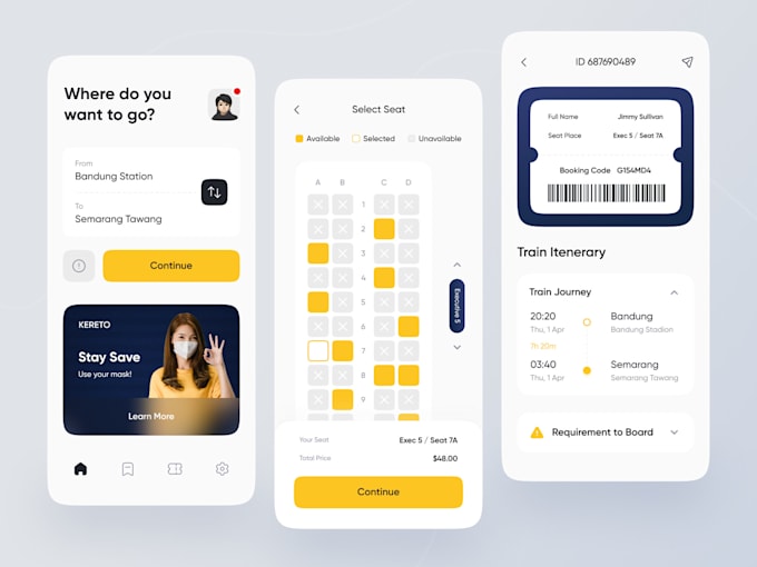 develop profitable event booking app, ticket booking app, flight booking app