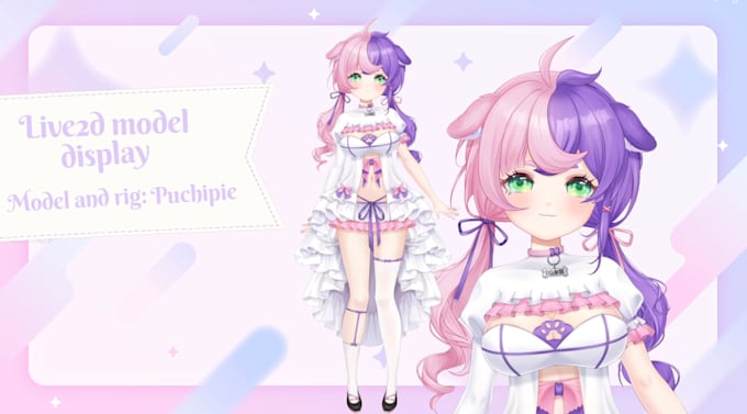 sell you a premade full body rig vtuber model