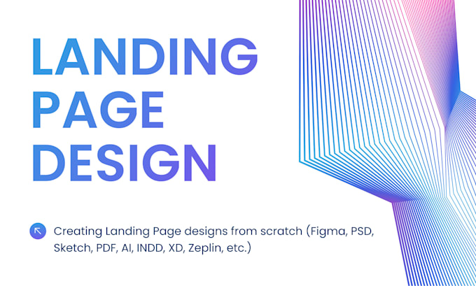 design a landing page