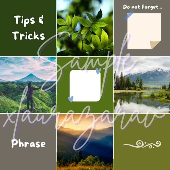 design templates for ig that represents your personality