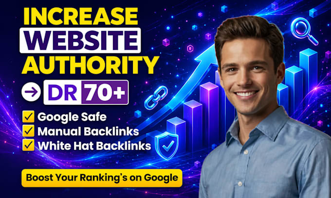 increase ahrefs dr 70 plus with high quality backlinks