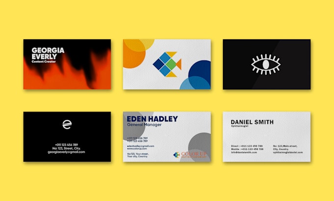 design professional business card