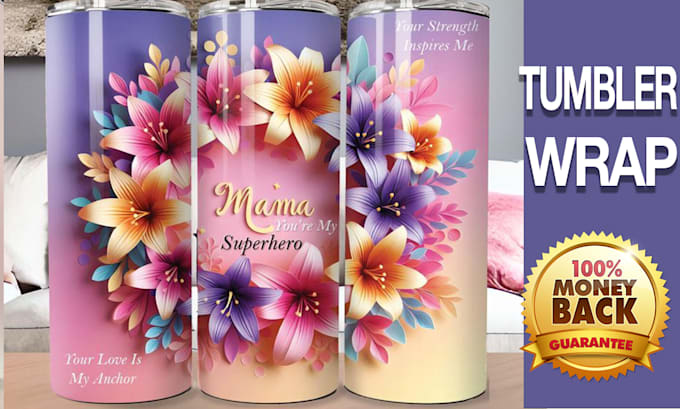 design amazing VIP 20,30oz tumbler, mug, cup wrap design