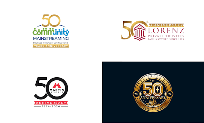 design anniversary logo within 24 hours
