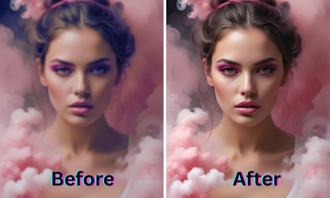 enhance, unblur and restore your low quality photos