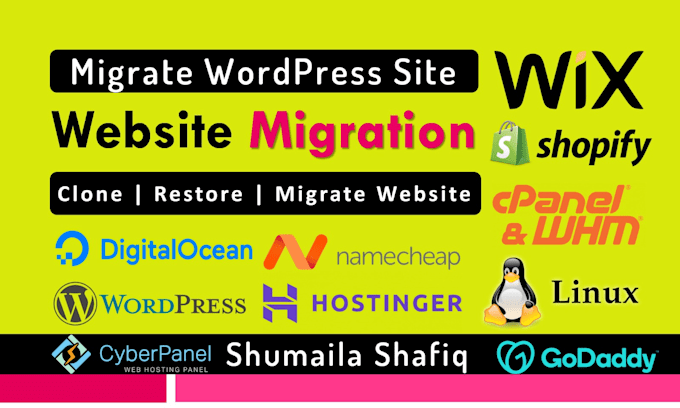 migrate wordpress website, move wordpress, or clone website