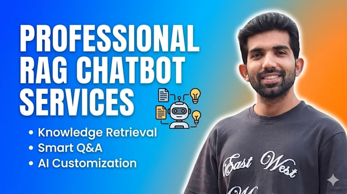 build a custom rag ai chatbot trained on your documents and data