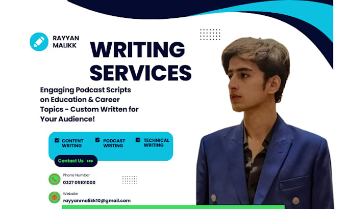 write engaging podcast scripts on educational or career topics