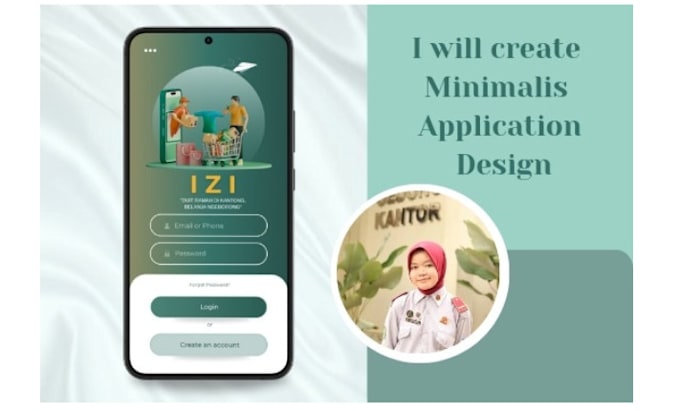 Create minimalis ui ux design for application by Pilux_ | Fiverr