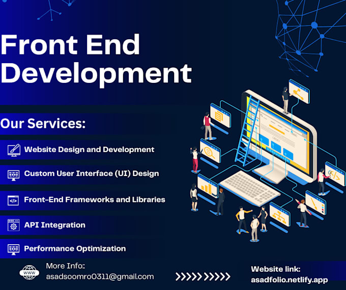 front end web developer specializing in HTML CSS javascript reactjs