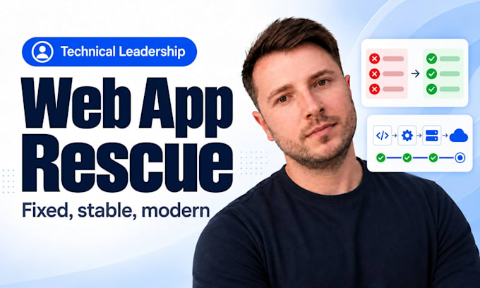 rescue, fix and modernize your broken or outdated web app