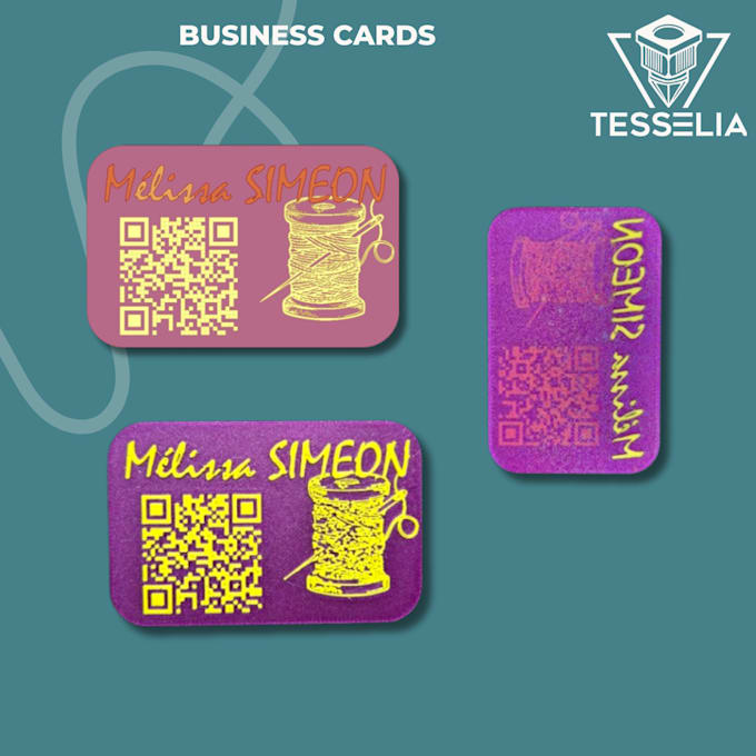 design and print a 3d business card for you
